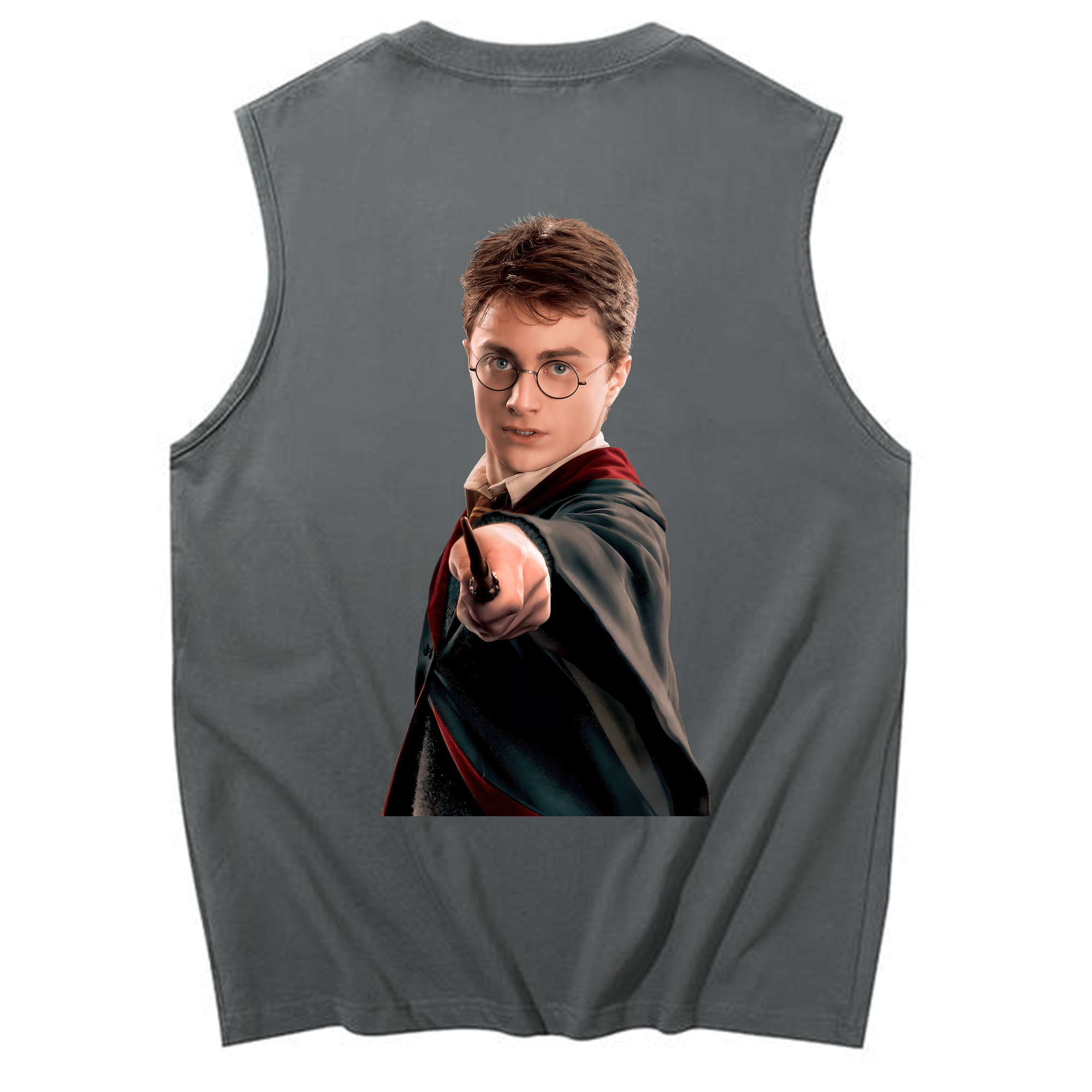 （画像用） Harry Potter ハリー・ポッターシリーズ コットン100％タンクトップ（背面プリント）